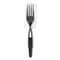 Dixie SmartStock Wrapped Heavy-Weight Cutlery Refill, Fork, Black, PK960, 960PK SSWPF5 - alternate 3